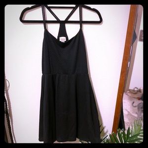 Black racerback sundress